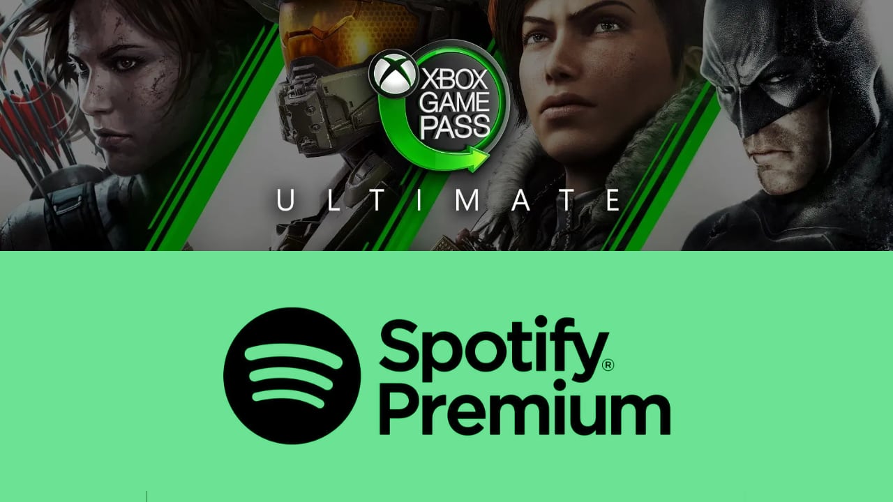 Xbox Game Pass Ultimate Spotify Premium