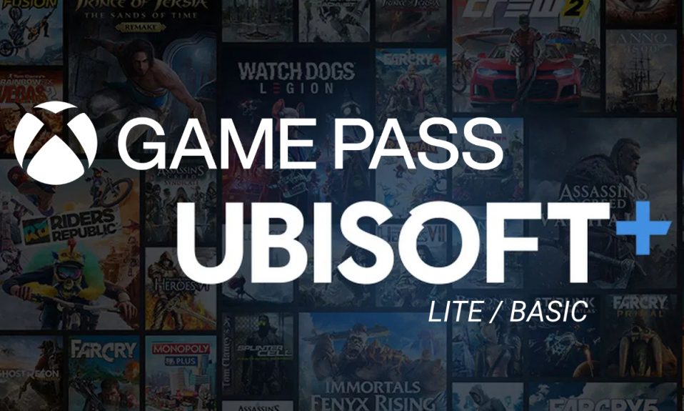 Xbox Game Pass z Ubisoft+ Lite lub Basic