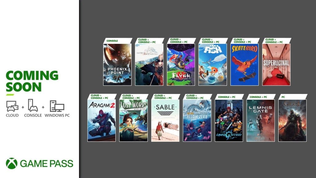 Xbox Game Pass wrzesień 2021 - druga połowa miesiąca
