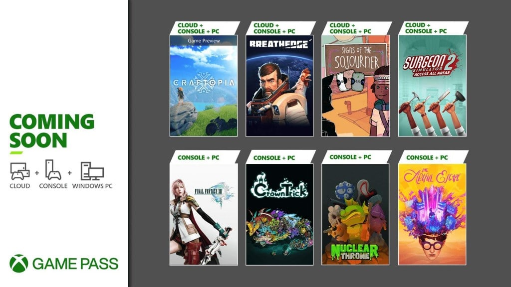 Xbox Game Pass - pierwsze gry września 2021