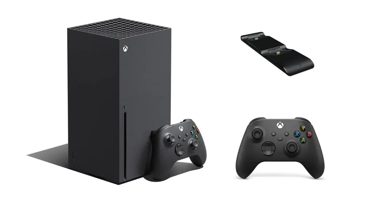 Xbox Series X + dodatkowy kontroler + ładowarka PDP