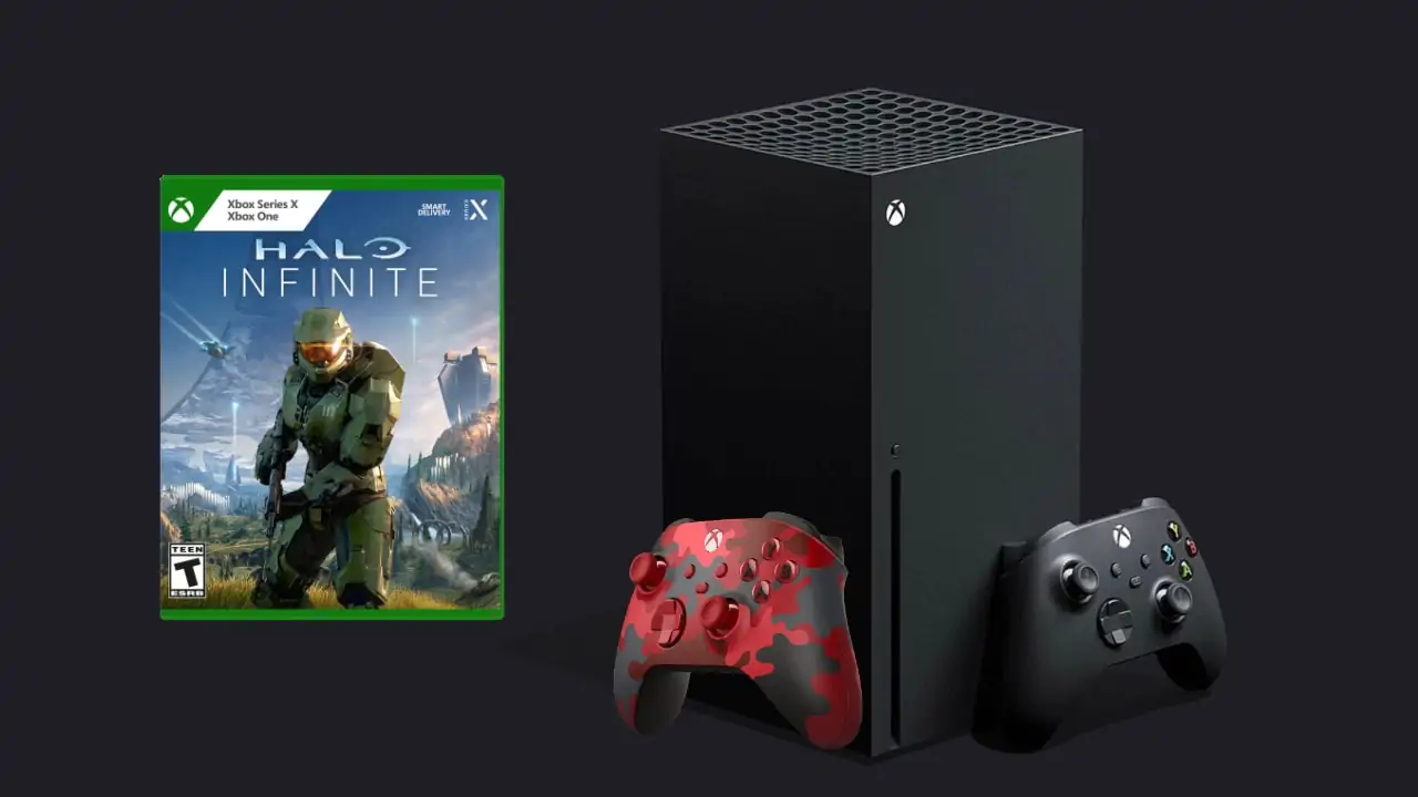 Xbox Series X + Halo Infinite + dodatkowy kontroler