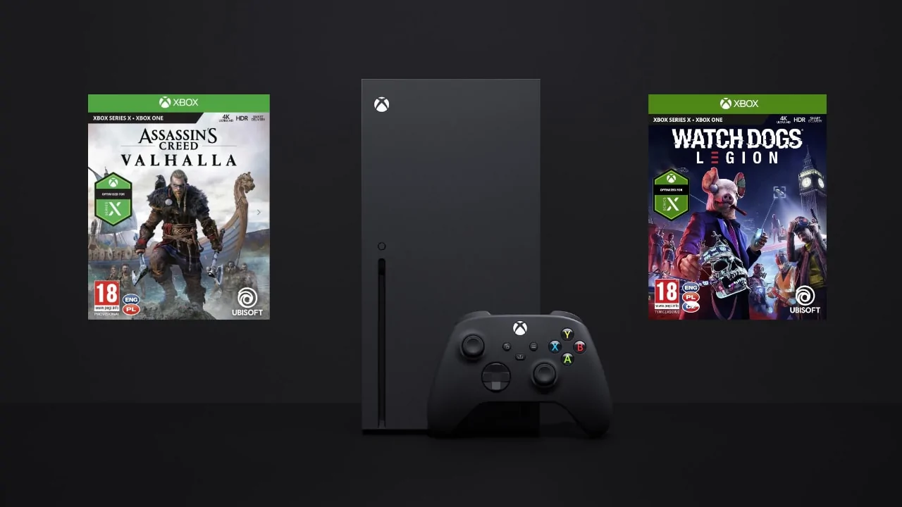 Xbox Series X + Assassin's Creed Valhalla + Watch Dogs: Legion