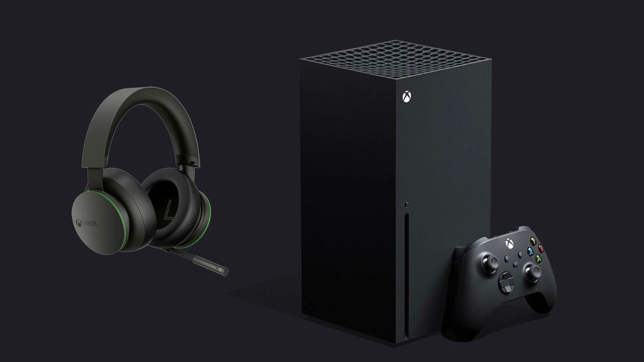 Xbox Series X + Microsoft Xbox Series Stereo Headset