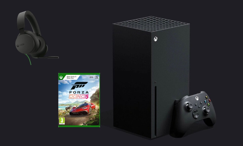Xbox Series X + Microsoft Xbox Series Stereo Headset (przewodowe) + Forza Horizon 5