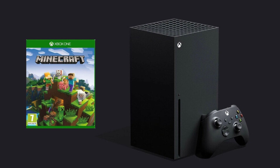 Xbox Series X + Minecraft Starter Pack