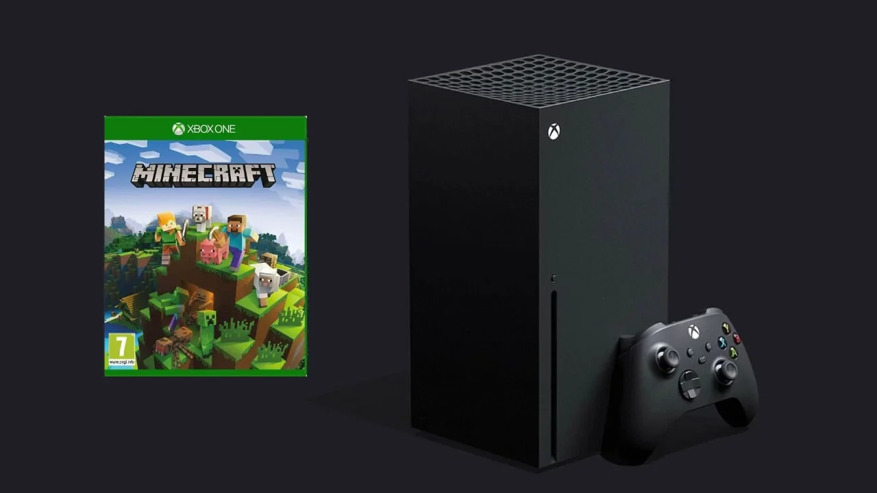 Xbox Series X + Minecraft Starter Pack