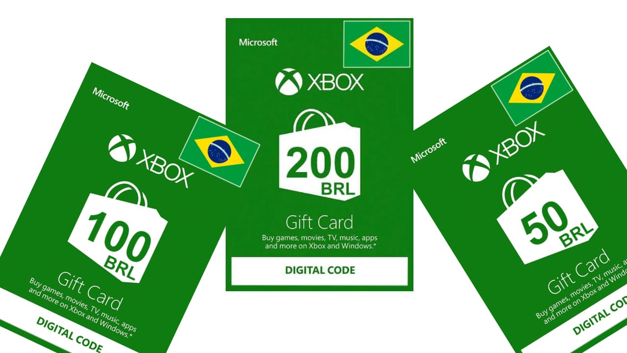 Brazylijskie giftcardy Xbox Store
