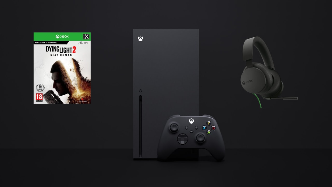 Xbox Series X + Dying Light 2 + Microsoft Xbox Series Stereo Headset (przewodowe)