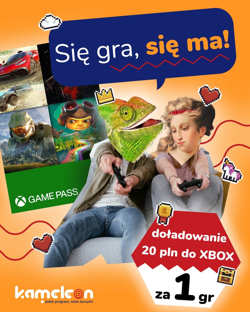 Promocja miesiąc Xbox Game Pass Ultimate + 20 zł do Xbox Store