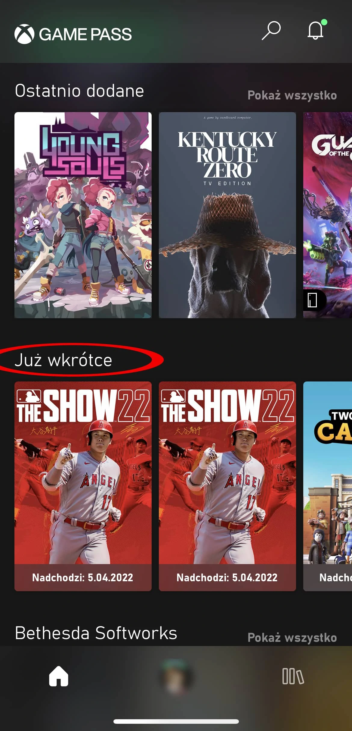 Xbox Game Pass preload wstępne pobieranie