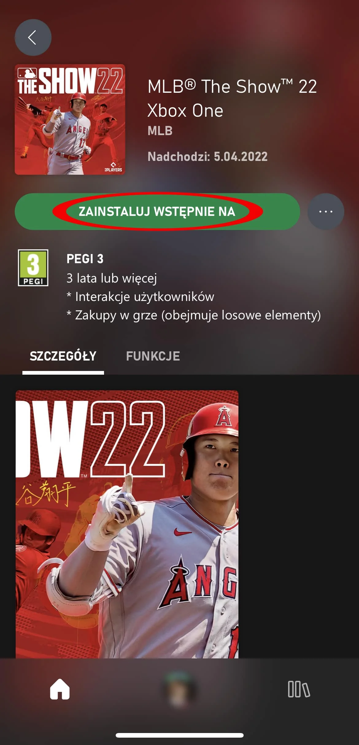 Xbox Game Pass preload wstępne pobieranie