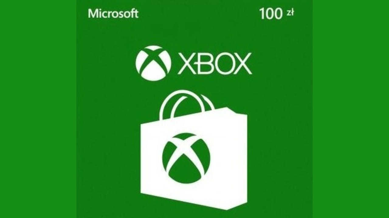 Xbox Store karta podarunkowa 100 zł