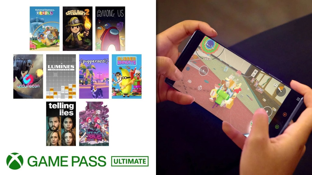 Xbox Game Pass sterowanie dotykowe nowe gry marzec 2022