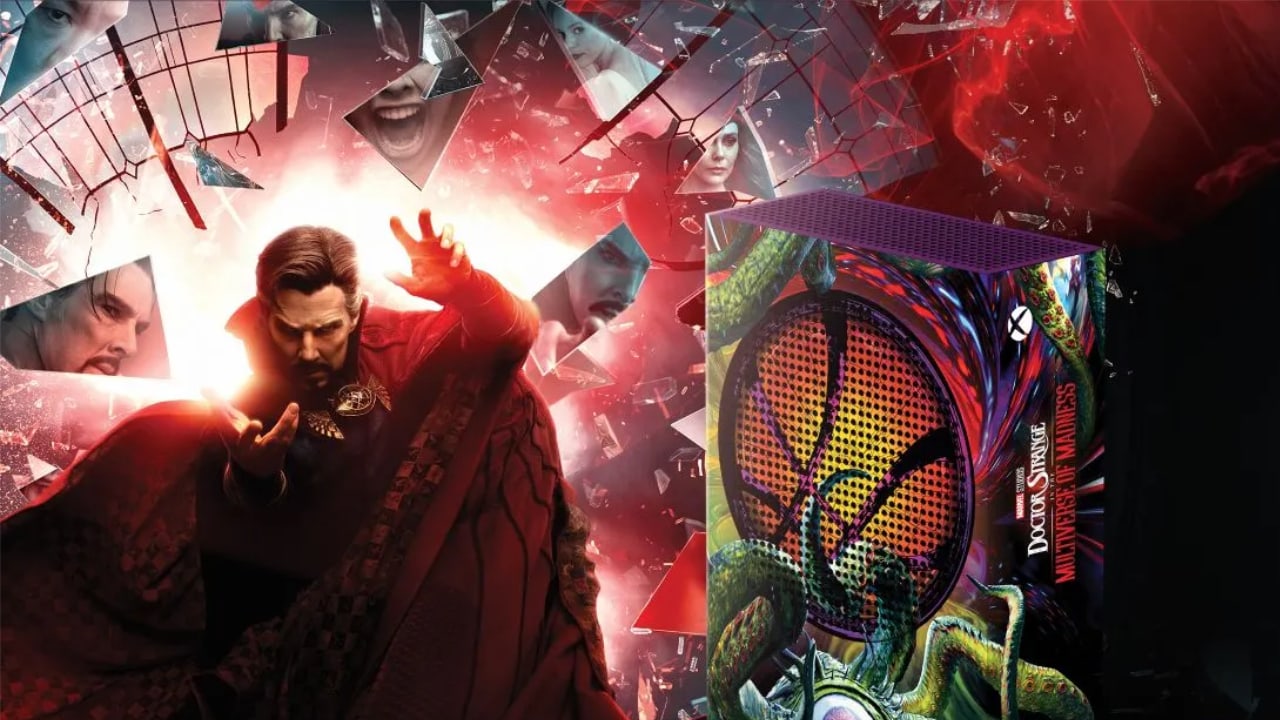 Xbox Series S Doktor Strange w multiwersum obłedu