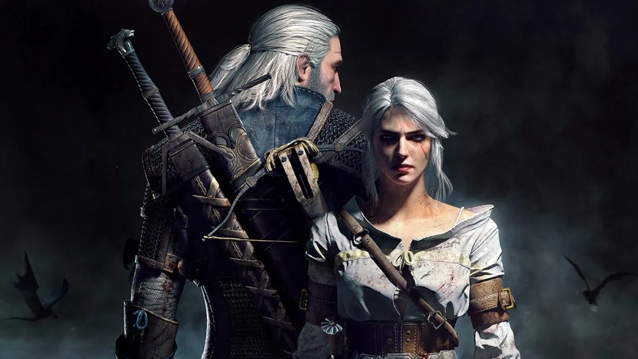 Wiedźmin Ciri i Geralt