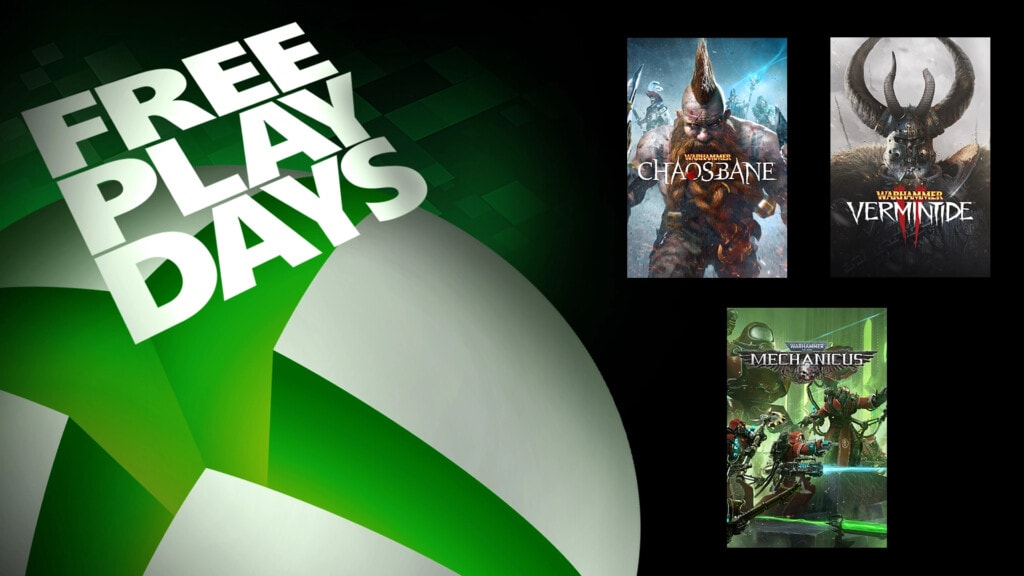 Xbox Free Play Days seria Warhammer