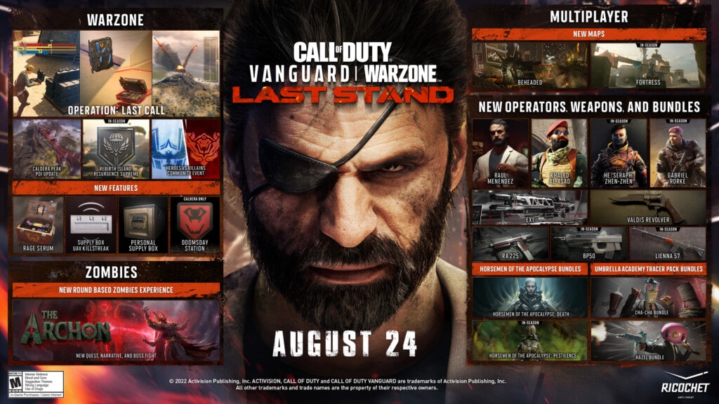 Call of Duty Warzone i Vanguard Last Stand