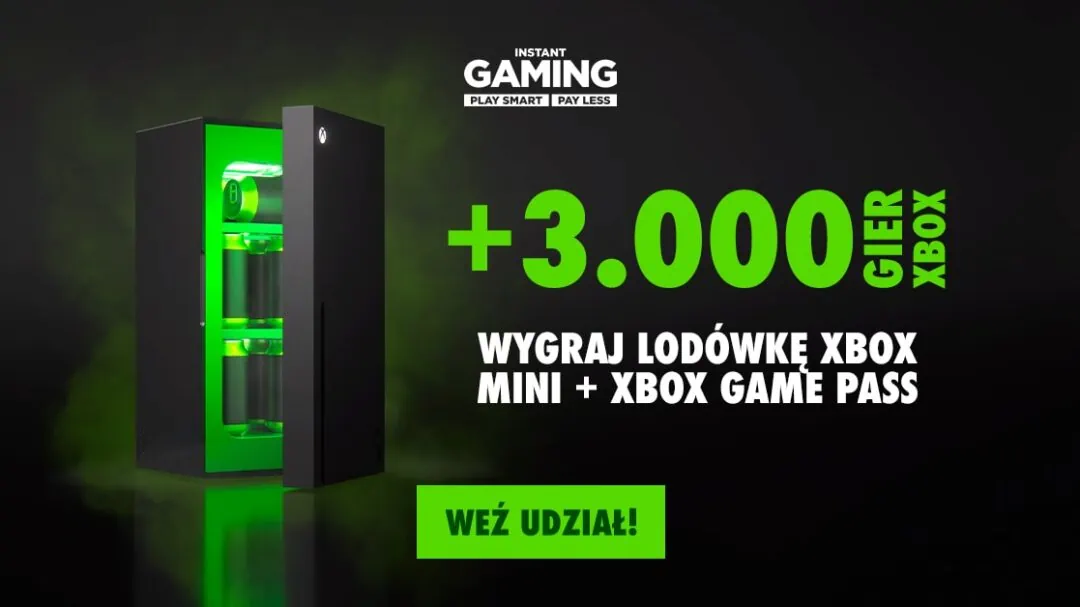 Lodówka Xbox Giveaway Instant Gaming