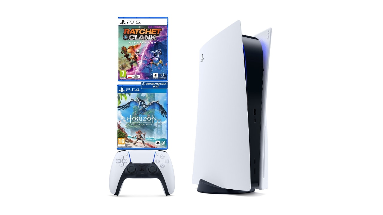 Super promocja – PlayStation 5 w zestawie z 2 grami dostępne za 2799 zł! 