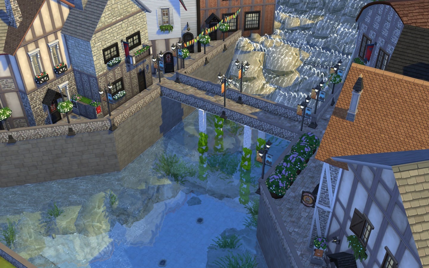 The Sims 4 Old French Village 