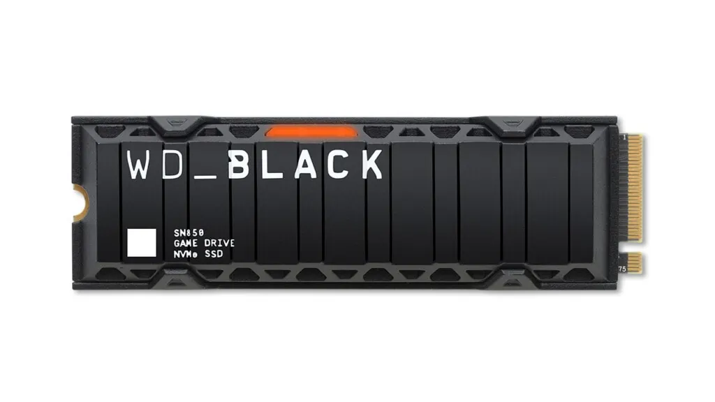 WD Black SN850 Heatsink