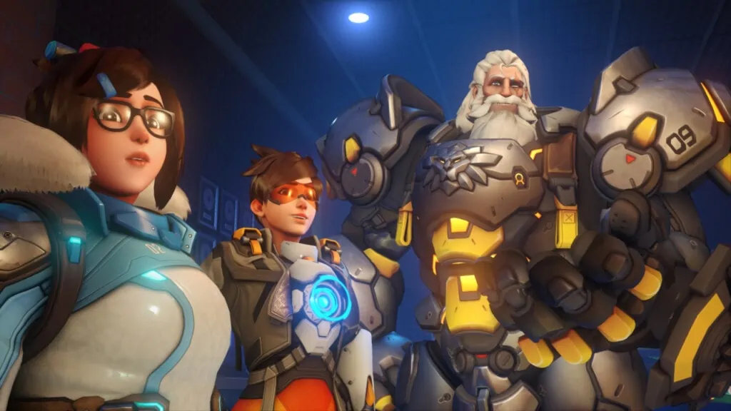 Overwatch 2 Reinhardt, Smuga, Mei
