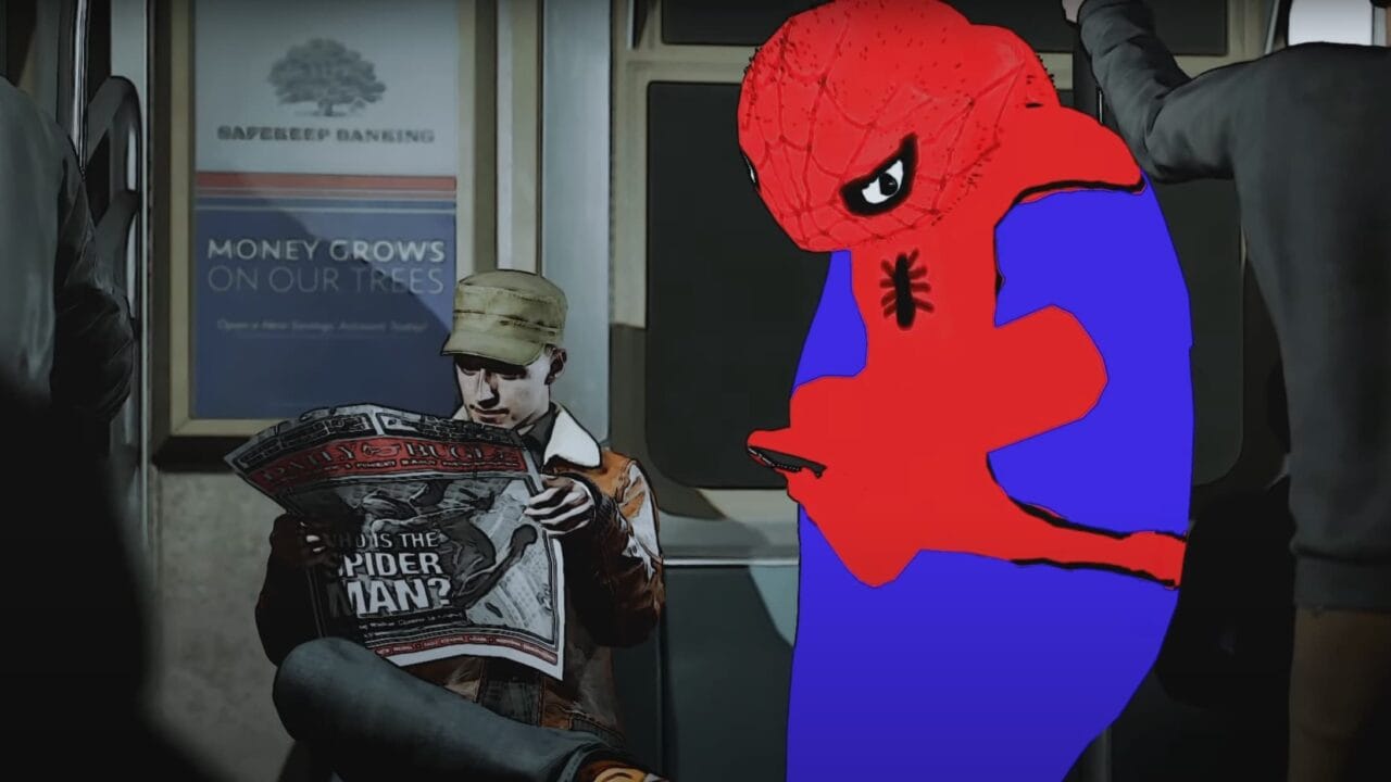 spoderman spider-man remastered