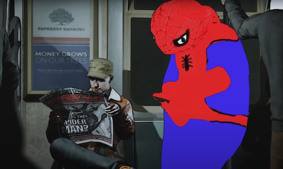 spoderman spider-man remastered