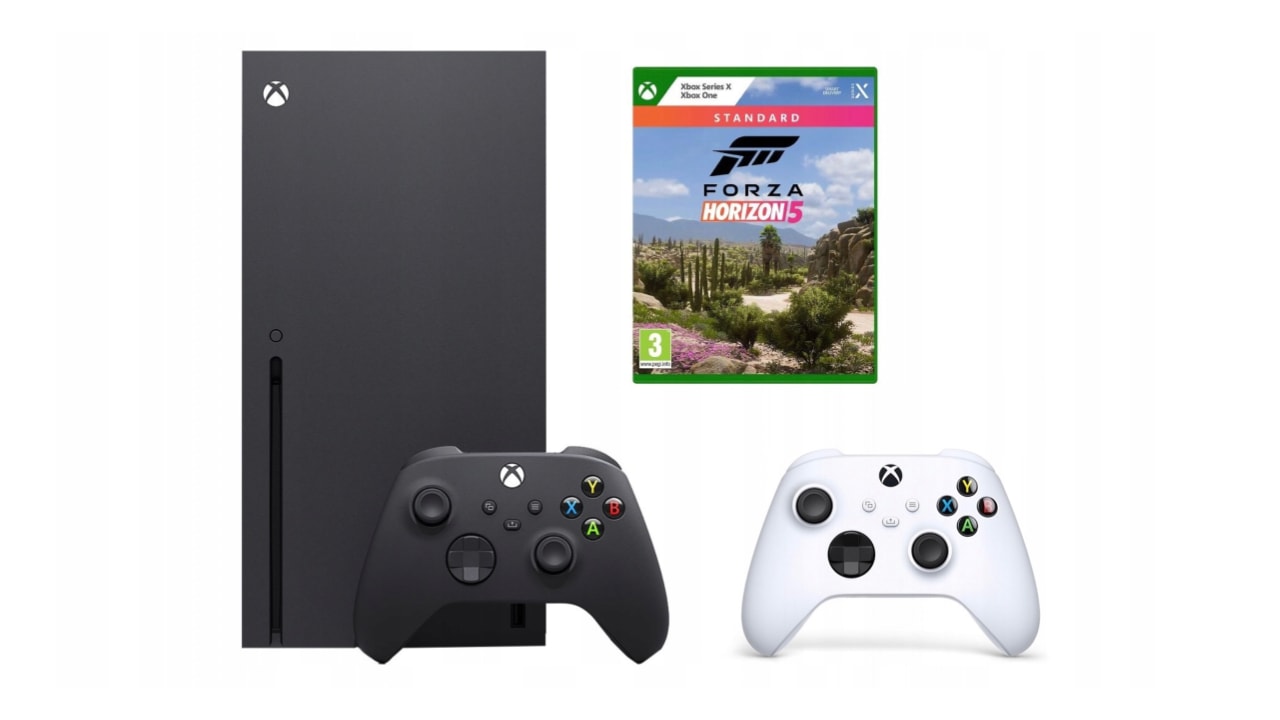Xbox Series X + dodatkowy pad + Forza Horizon 5