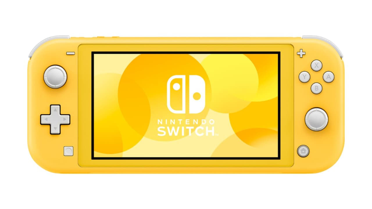 Nintendo Switch Lite żółty