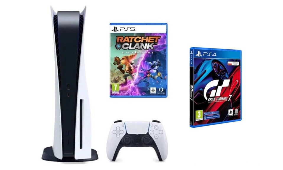 Playstation 5 Ratchet and Clank Gran Turismo 7