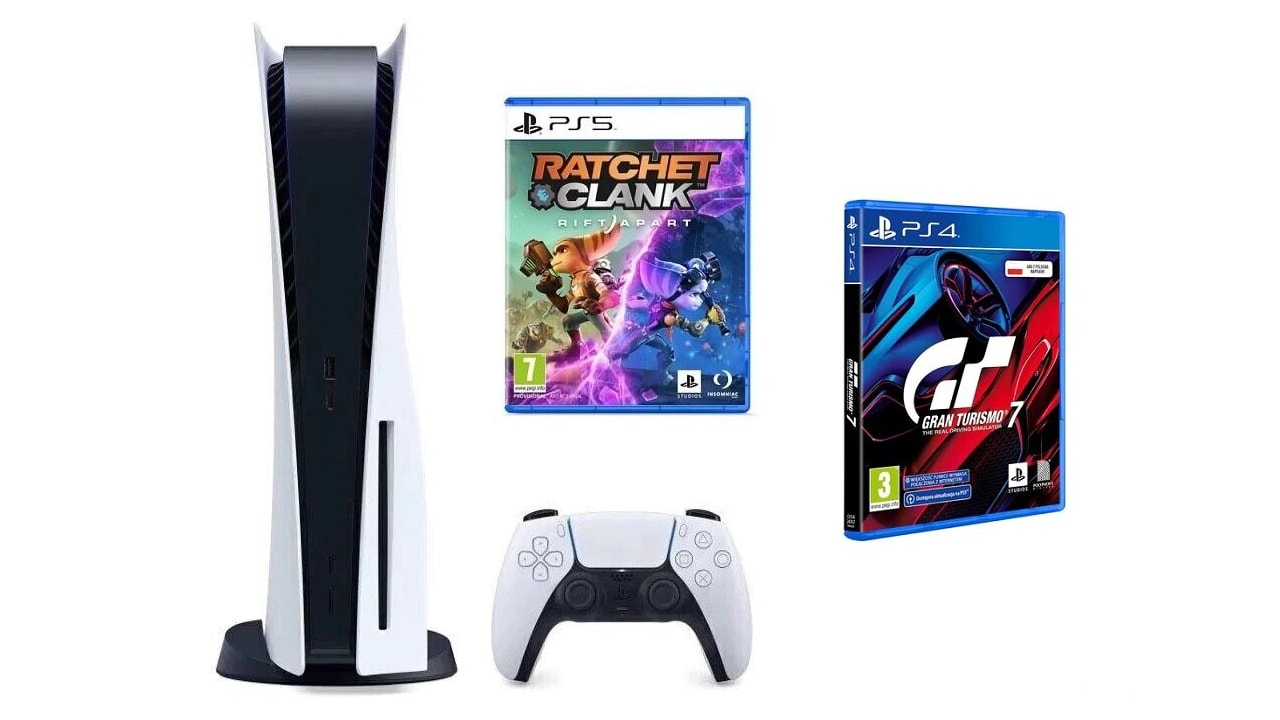 Playstation 5 Ratchet and Clank Gran Turismo 7