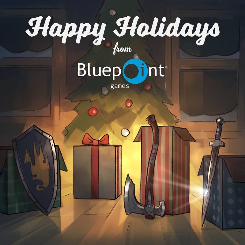 Kartka świąteczna Bluepoint