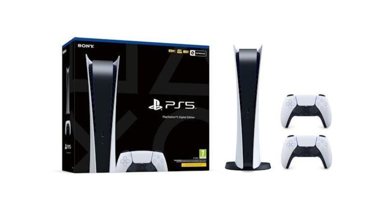 PlayStation 5 Digital + dodatkowy pad
