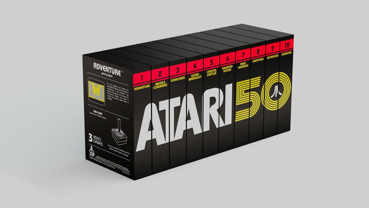 Zestaw 10 gier - 50 rocznica Atari