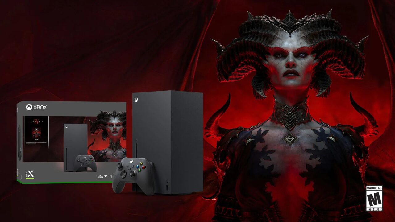Xbox Series X - zestaw z Diablo 4
