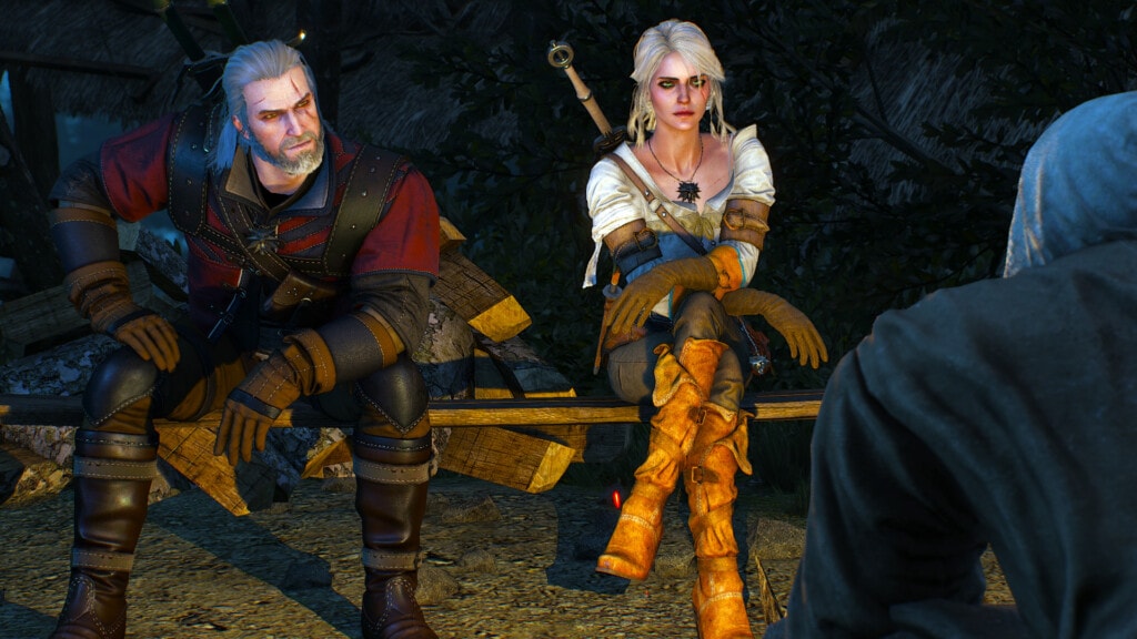 Geralt i Ciri Wiedźmin 3