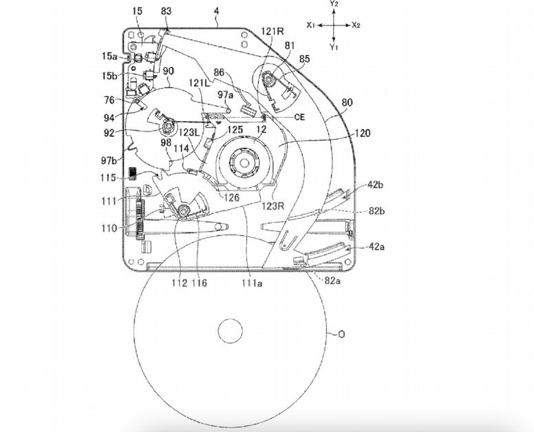 Patent Sony odpinany napęd