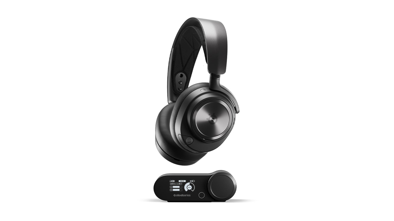 Słuchawki SteelSeries Arctis Nova Pro Wireless dostępne w promocji za 939 zł (aż 360 zł taniej!)