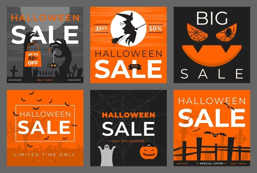 Halloween wyprzedaż