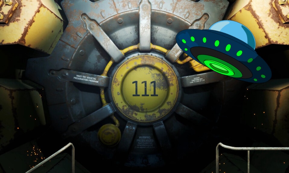 Krypta 111 Fallout 4 UFO