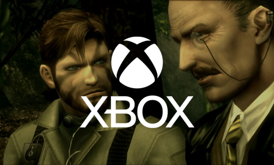 Metal Gear Solid 3 Xbox