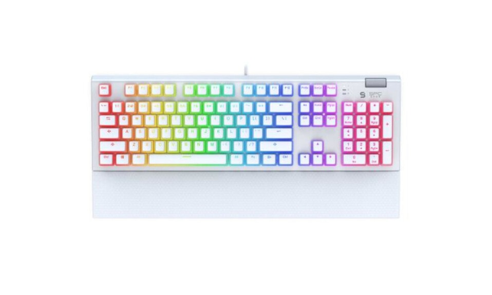 SPC Gear GK650K Omnis RGB Onyx White Pudding Edition - Kailh Red