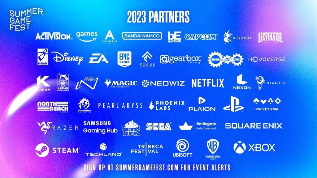 Summer Game Fest 2023 partnerzy
