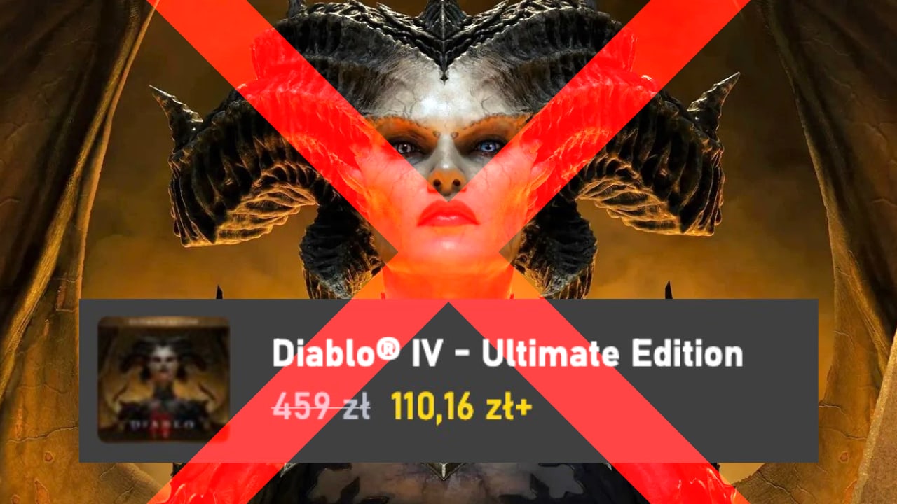 Diablo 4 Ultimate Edition za 110 zł zwrot