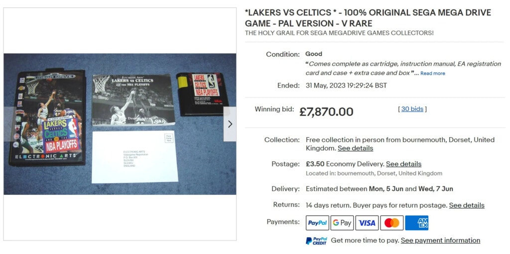 Lakers-vs-Celtics-Ebay-aukcja