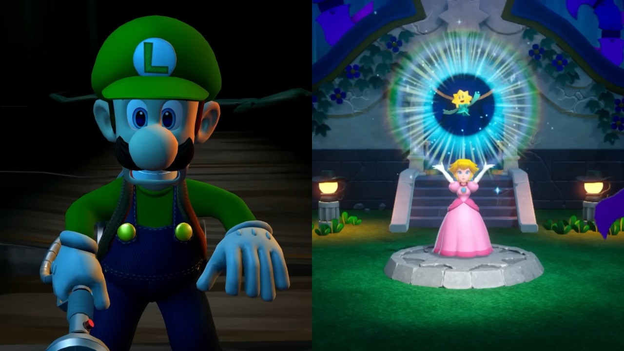 Luigi's Mansion: Dark Moon Princess Peach gra