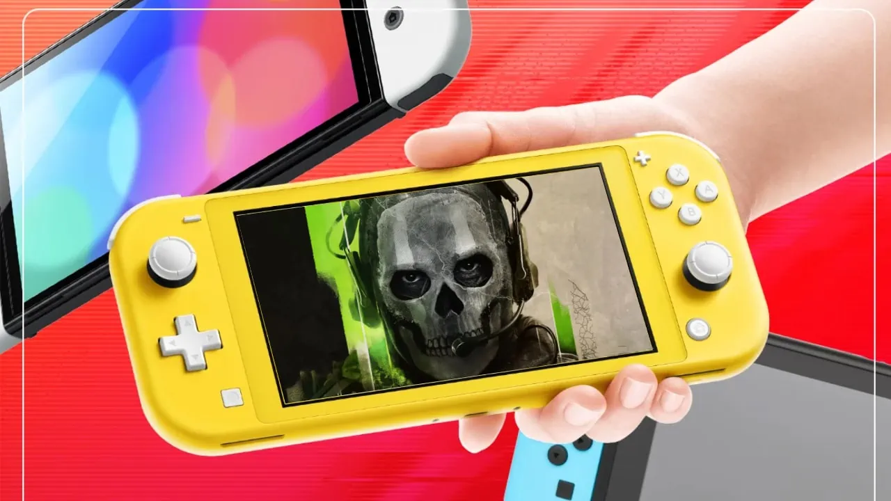 Nintendo Switch Lite Call of Duty Modern Warfare 2