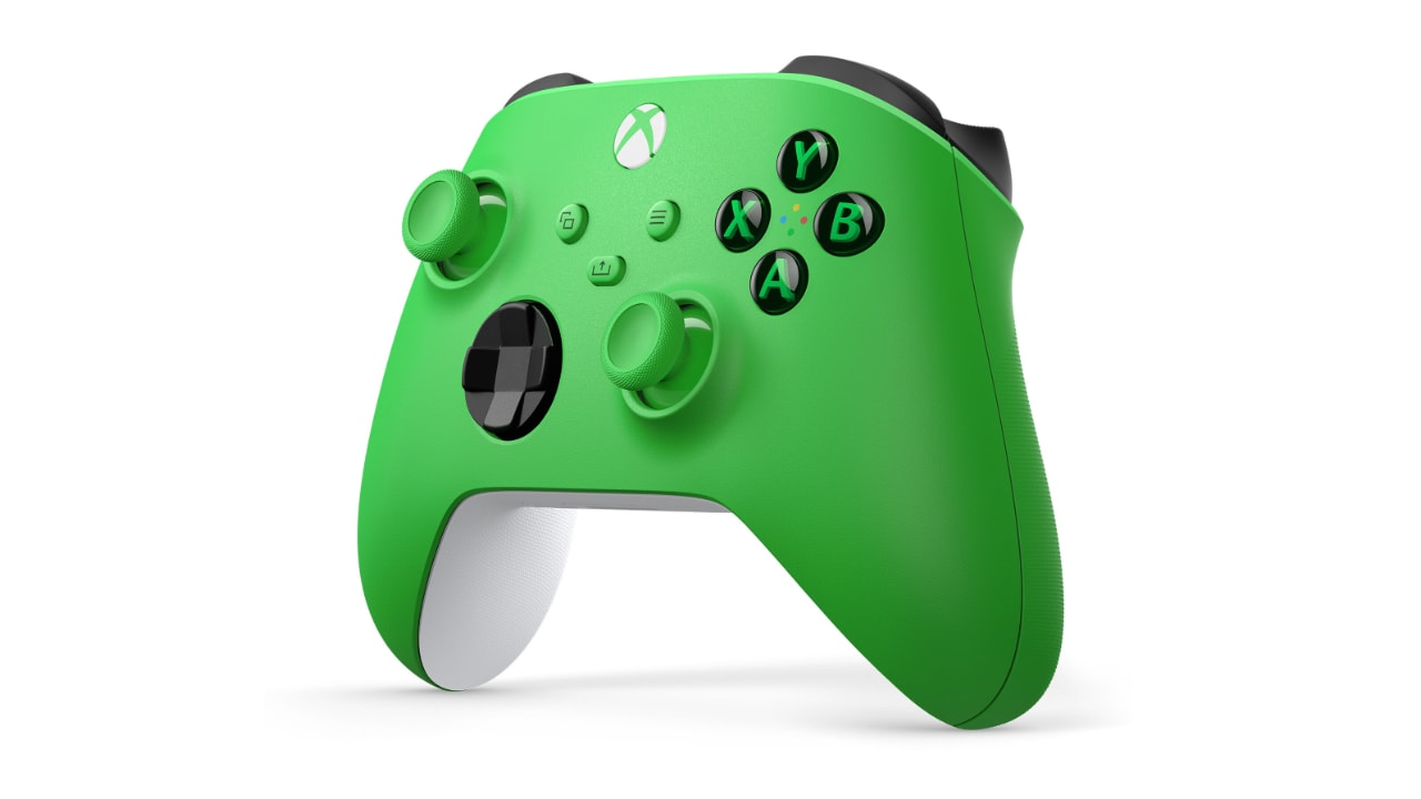 Xbox Series kontroler Velocity Green